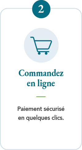 2. Commandez en ligne